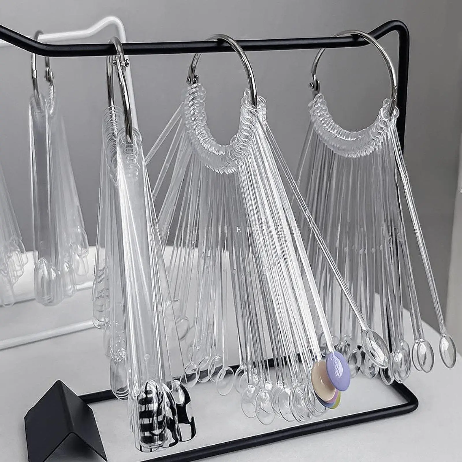 Iron Art Jewelry Organizer Stand Display Rack for Necklace Bracelet Earrings Rings Watch Storage Holder Multipurpose Desktop