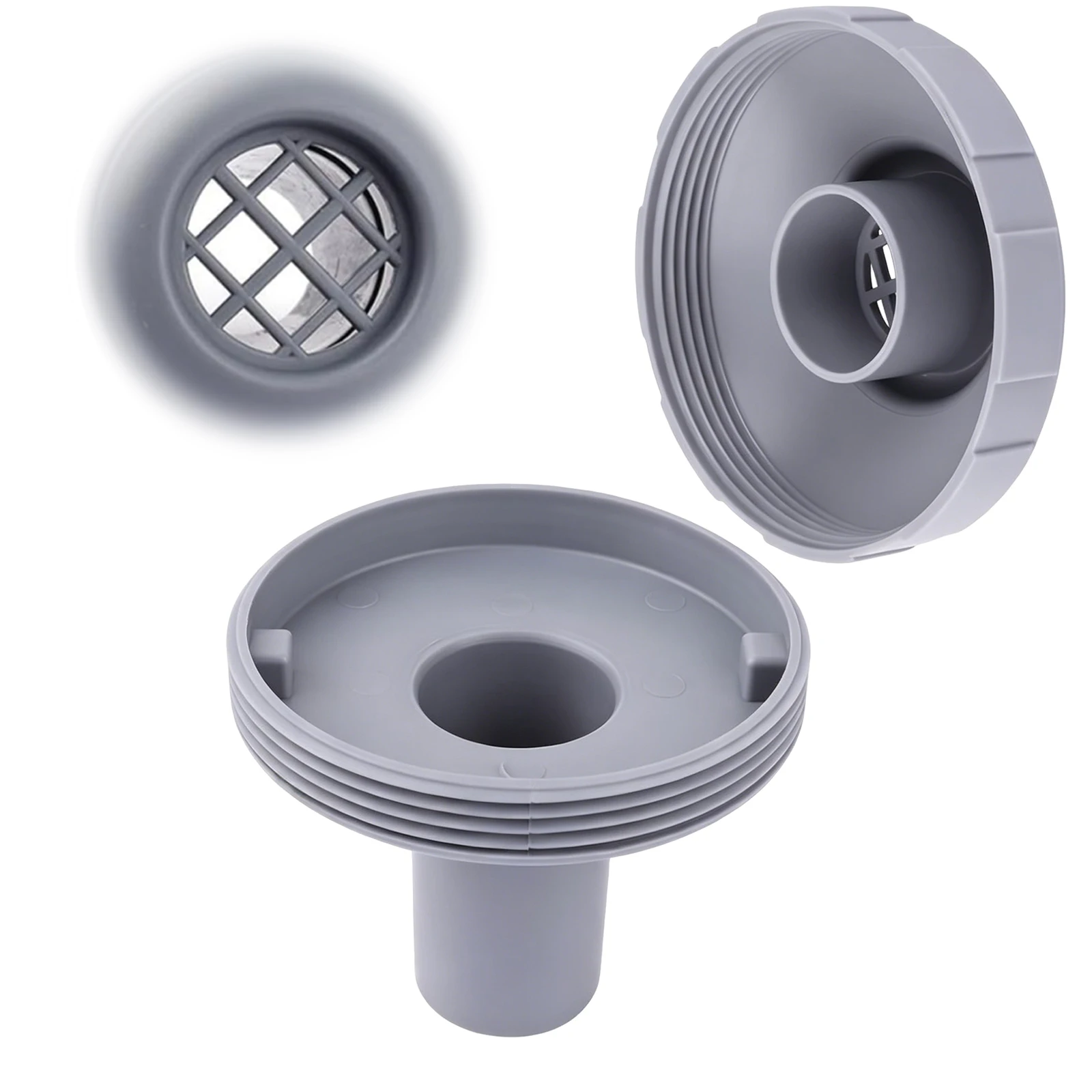Connecteur de filtre pour piscines Intex 11070/12364, ensemble de connecteurs de tuyau réutilisables, résistant à la rouille, pour la circulation et la revitalisation de l'eau