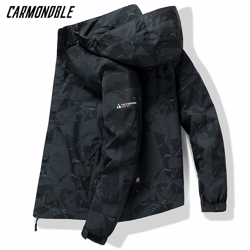 

Motorcycle Coat Mountain Bike Clothing CARMONDBLE Bicycle Outerwear Cycling MTB Windproof Jacket Mens Ciclismo Ropa De Hombre