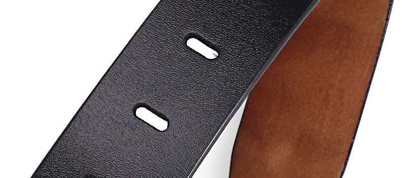 Gürtel Herrenmode Herren Luxus Designer Rindsleder Gürtel für Jeans Echt leder Riemen Nadel schnalle plus Größe 170cm – Detail 12