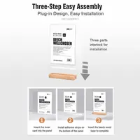 Double Sided Acrylic Sign Holder Wood Base A4/A5/A6 Size Bulletin Board Acrylic Material Table Top Display notice supplies 5