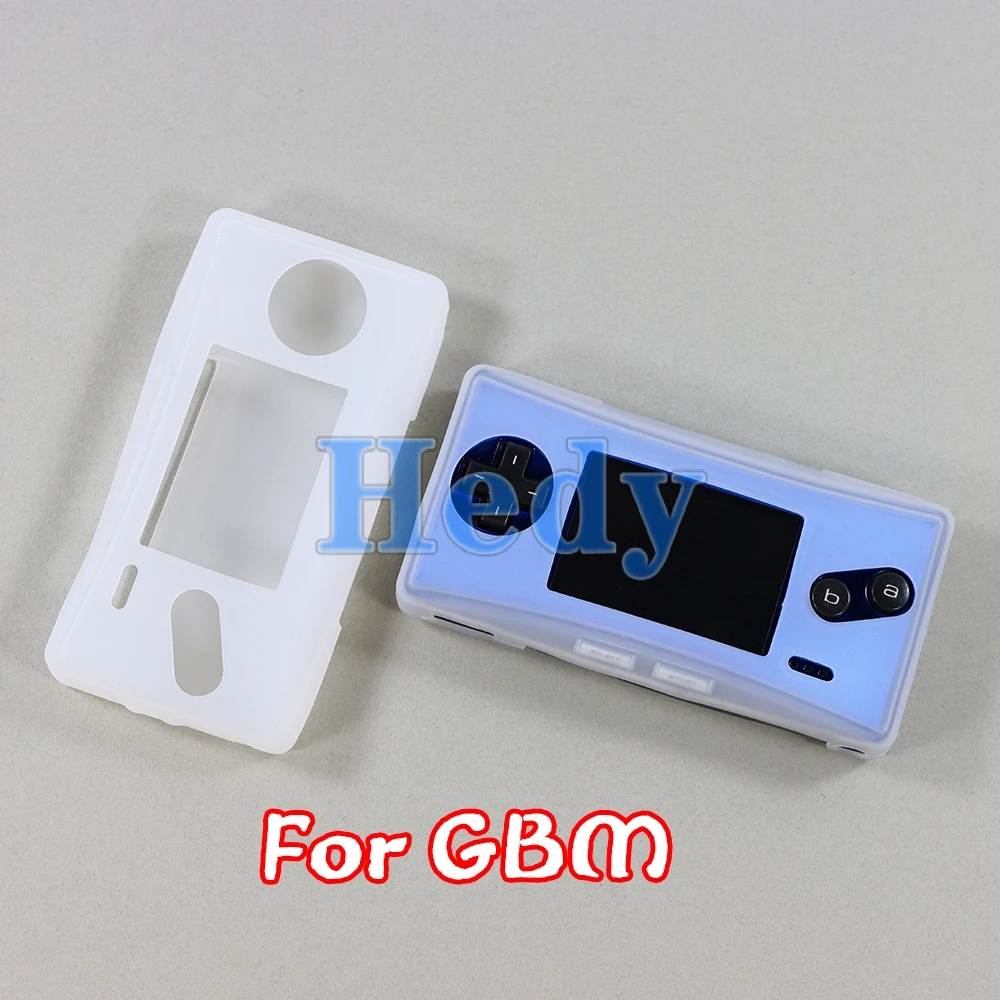 

20PCS Anti-Scratch Silicone Case For For GBM Console Soft Crystal Transparent Protective Shell For GameBoy Micro