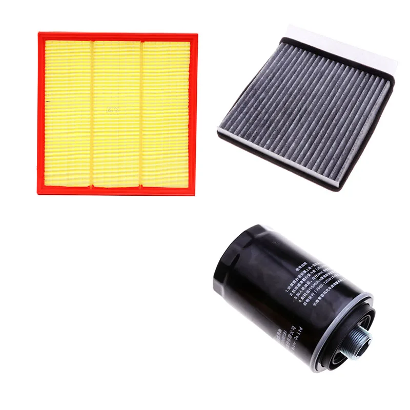 Air Filter Cabin Filter Oil Filter 1109110XKV08A 8104300H9 For Haval H9 Model 2015 2017-2022 2.0T Car Accessoris Filter Set