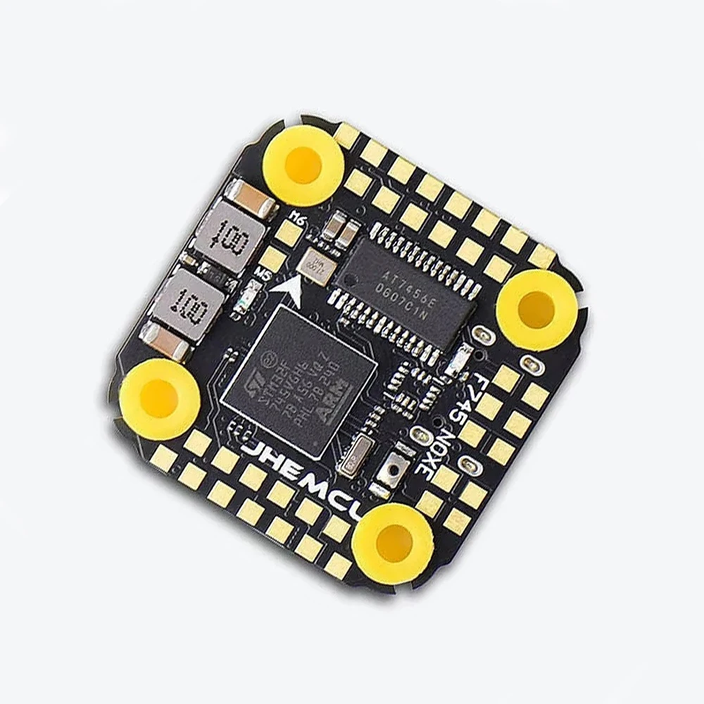 JHEMCU F745 Mini Flight Controller Stack ICM42688P F745 NOXE FC 16MB Black Box 60A 4in1 ESC AM32 3-6S for RC FPV Drone