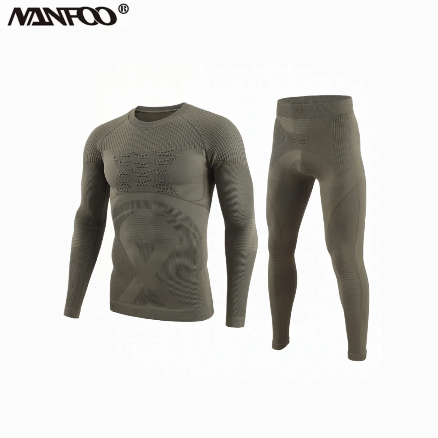 Ropa interior térmica sin costuras Fitness para deporte y entreno - imagen 2