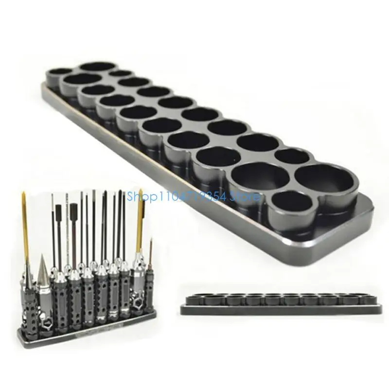 0XLD Durable Storage Holder Large Capacity 20 Holes Anti Deform Rust Proof Tool Stand