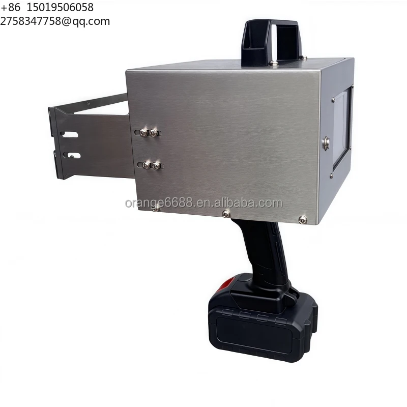 Quick Shipment 120*40mm Handheld Dot Peen Marking Machine VIN Number Car Motorcycle Engine Chassis Frame Metal Engraving Machine