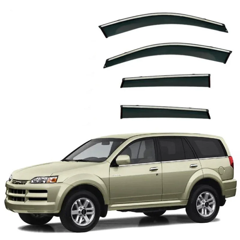Side Window Deflector Weather Shield Window Visor Car Rain Guard Visor For ISUZU Axiom 2002 2003 2004