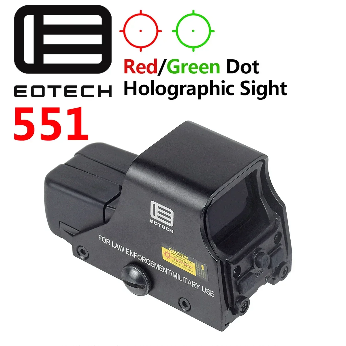 Eotech 551 552 553 558 نطاق البصر المجسم الأحمر الأخضر نقطة البصر الساخن 20 مللي متر جبل Riflescopes الصيد منعكس البصر