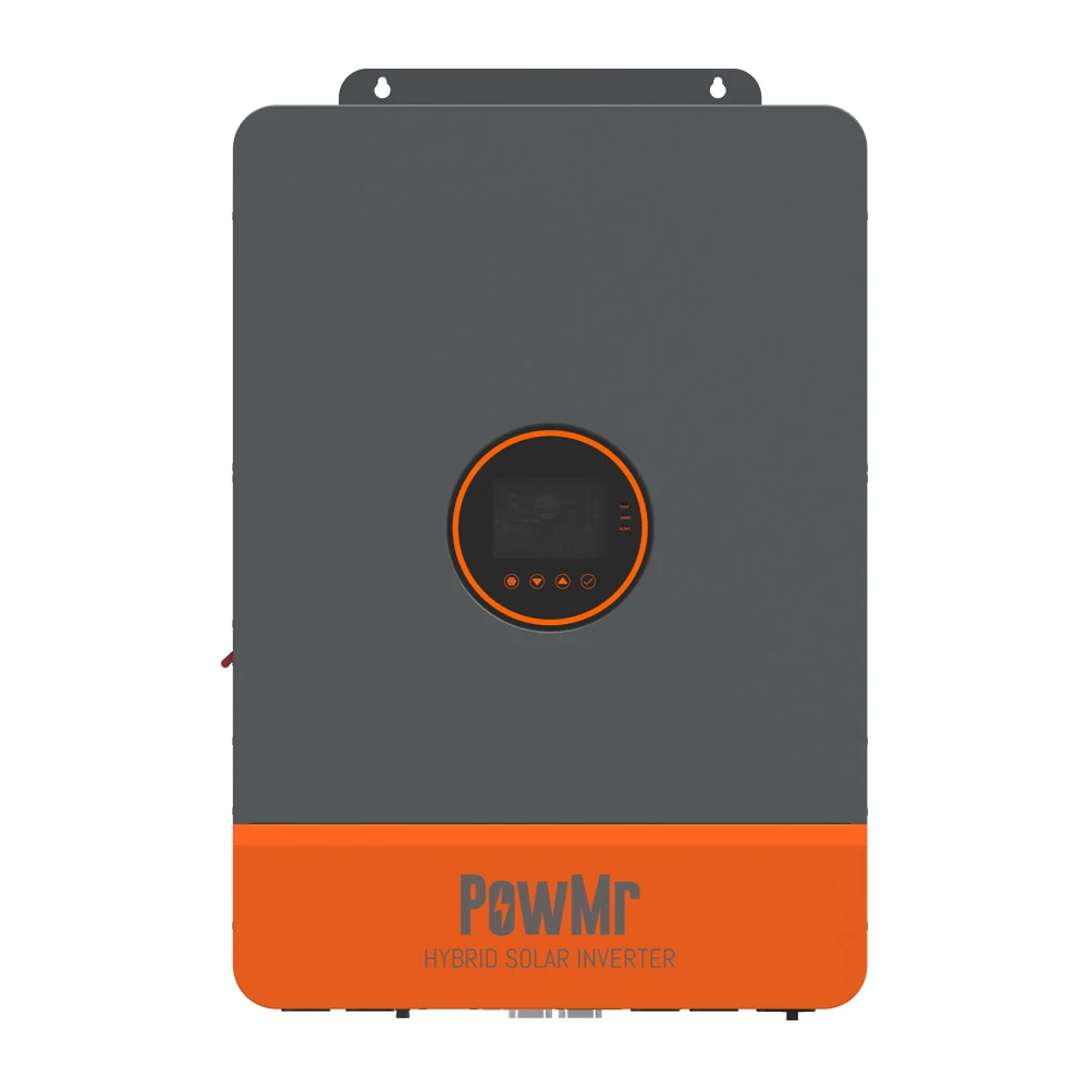 

PowMr 120V/240V Split Phase Pure Sine Wave Hybrid Solar Inverter 10KW 48V Off Grid On Grid Solar Inverter