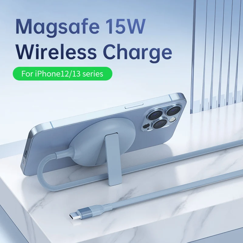 

Magnetic wireless charger is suitable For the iPhone Pro 11 12 13 14 Max Mini XS Max X USB Fast C Mag Charging Safe For Apple Ac