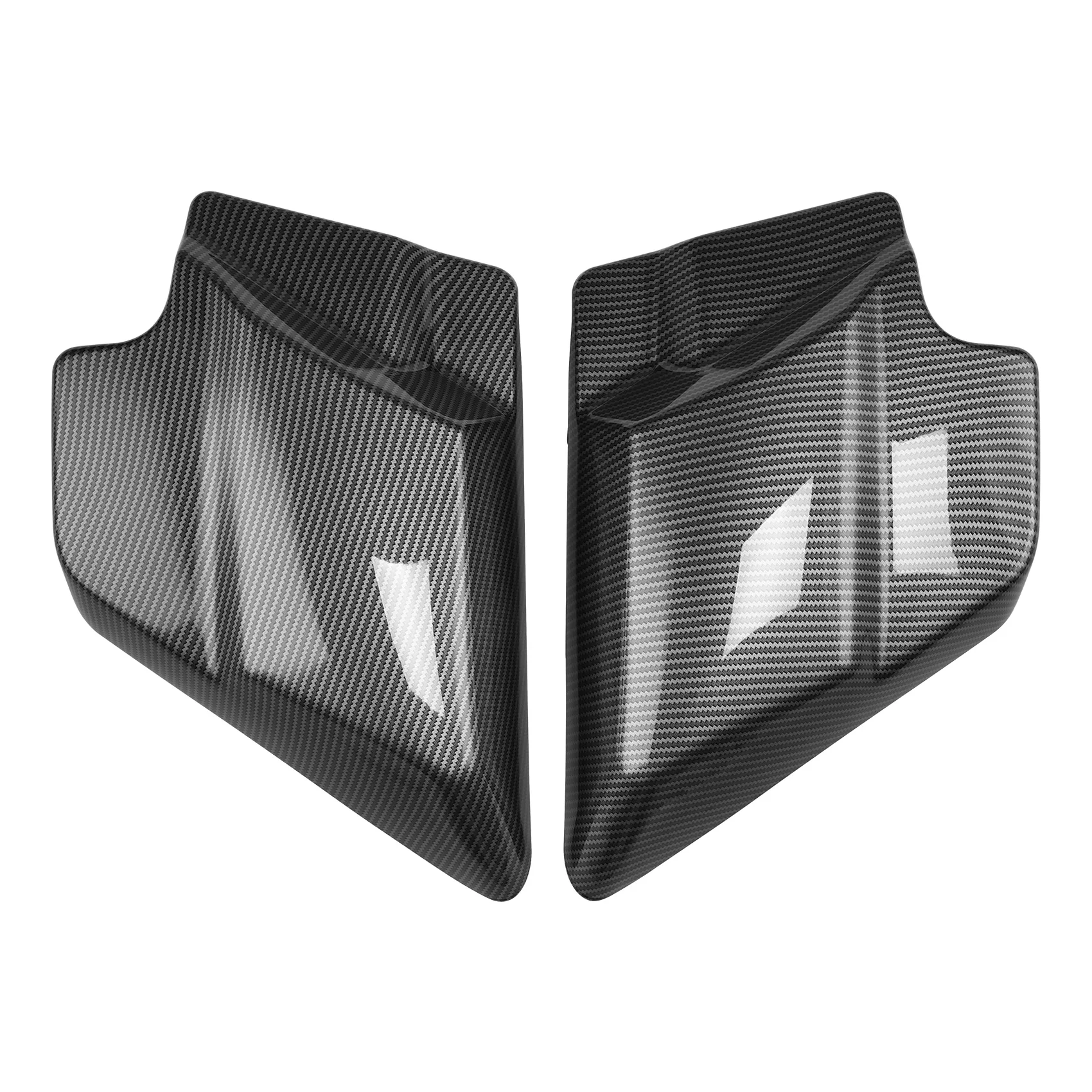 

Carbon Fiber Battery Cover Side Fairing Cover Modified Parts Fit Harley Electra Glide Road Glide Road King 2009-2024