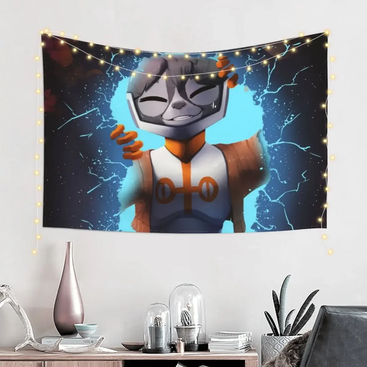 Breaking through Tapestry Wall Hanging Wall Room Decore Aesthetic Tapestry