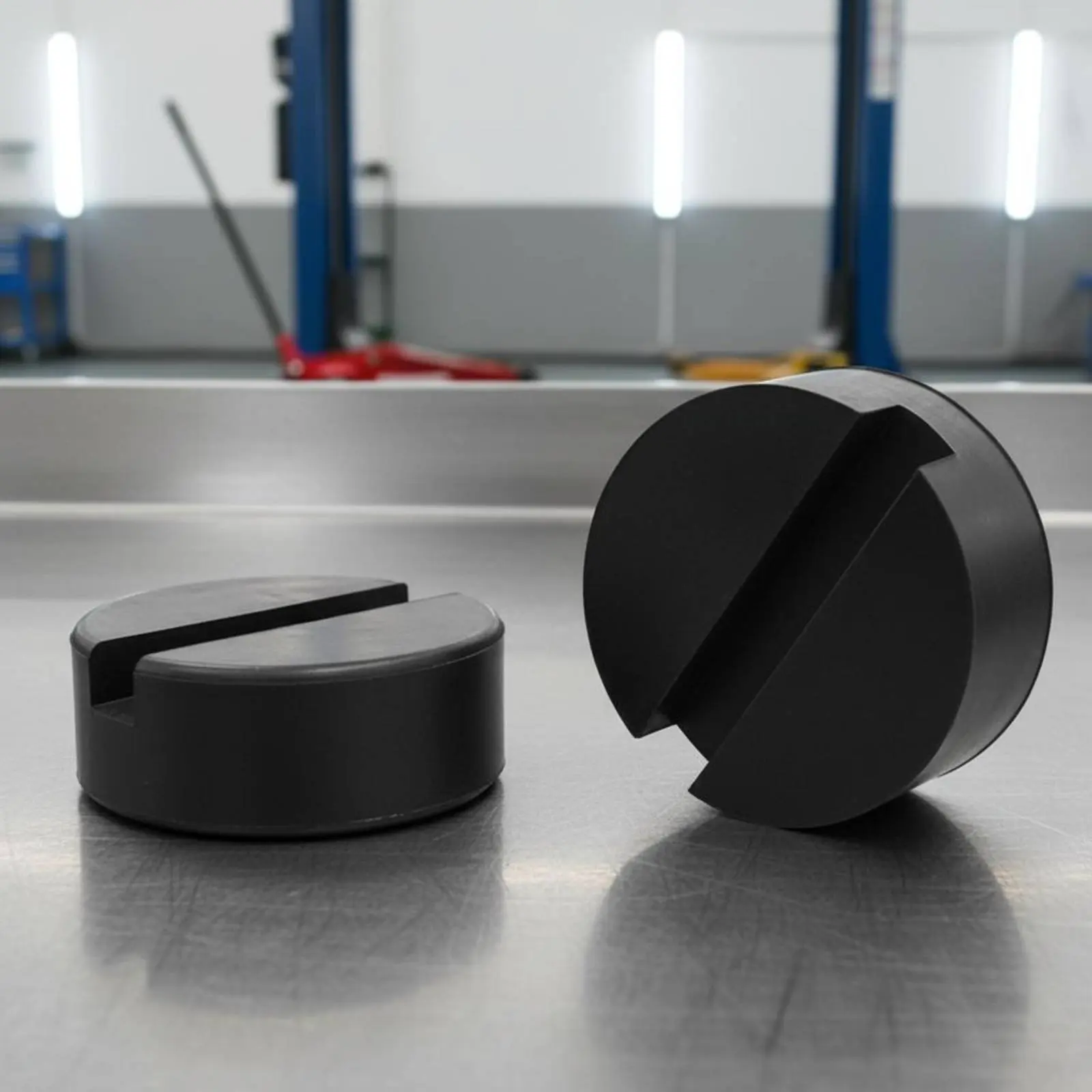Picture 7: Rubber Support Block Shock-Absorbing Rubber Lift Pad Car Lift Pad Wear Resistant Vehicle Accessory High Load Capacity for Garage