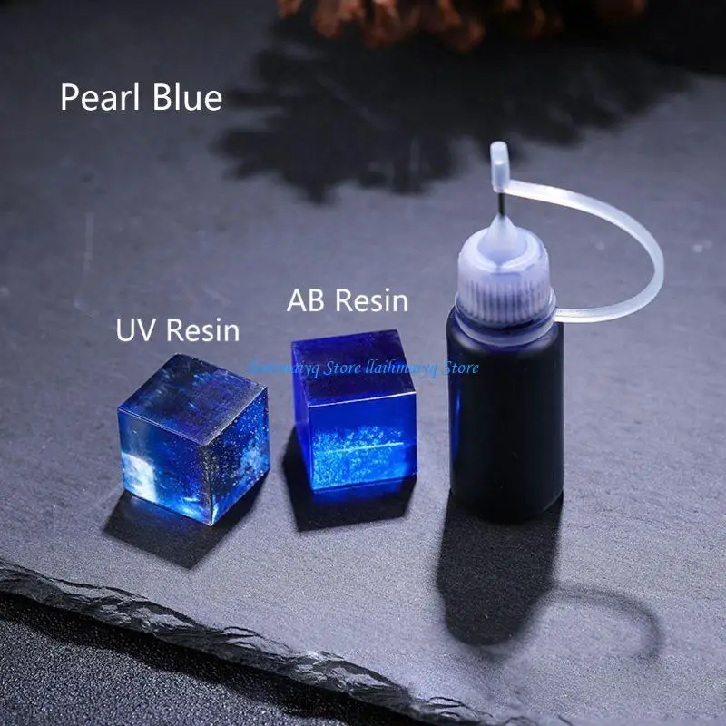 573B 7 Colors Epoxy Resin Pigment DIY Jewelry Making Supplies Fine Crystal