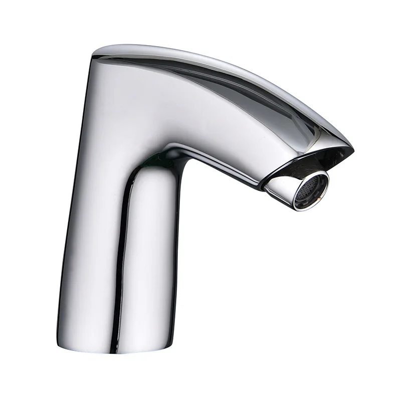 59# Brass Chrome Plating Deck Mounted Sensor Faucet,  automatic Sensor Faucet Basin Sensor Taps