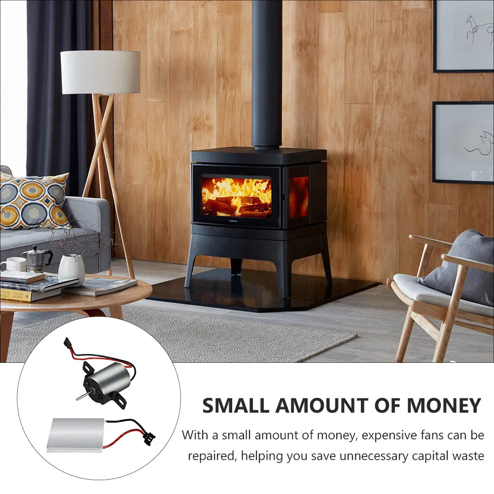 

Комплект аксессуаров для вентилятора печи: запчасти для ремонта камина, высокопрочный сплав, простая установка, экономия затрат