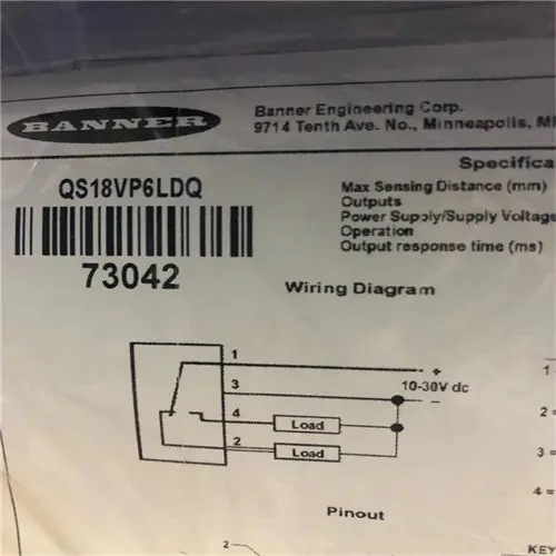 Imported Spot BALLUFF Proximity Sensor, Switch BES M12MF1-PSC30A-S04G-W