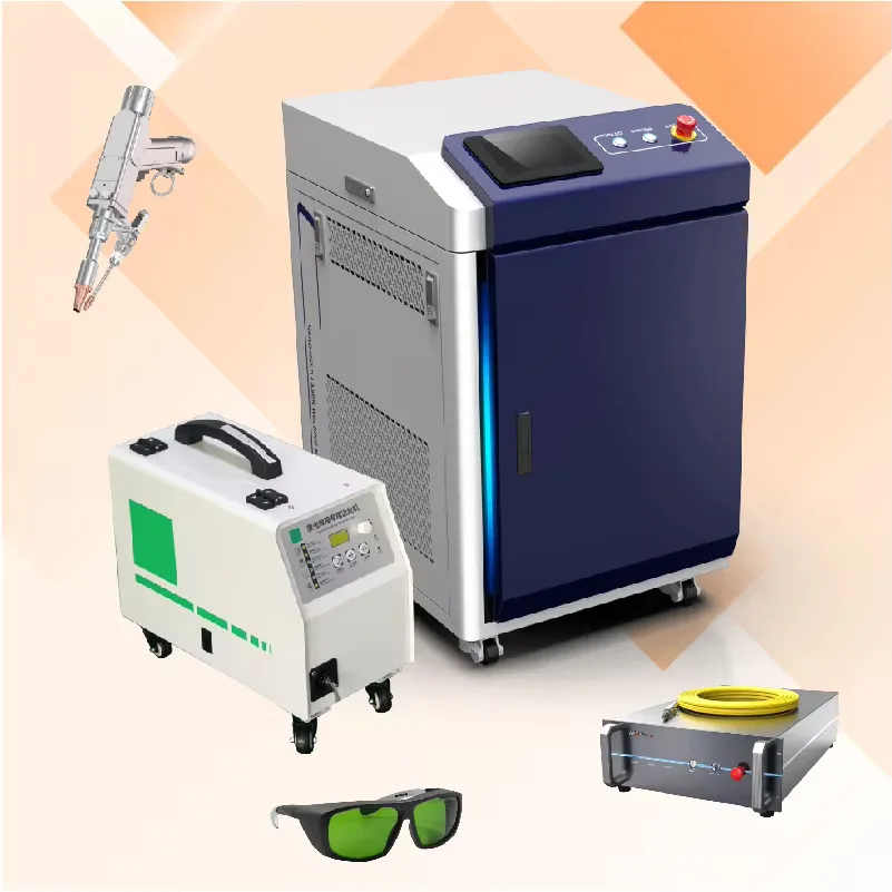 

Welder CNC 1000W 2000W 3000W Handheld Laser Welding Hine 3 In 1