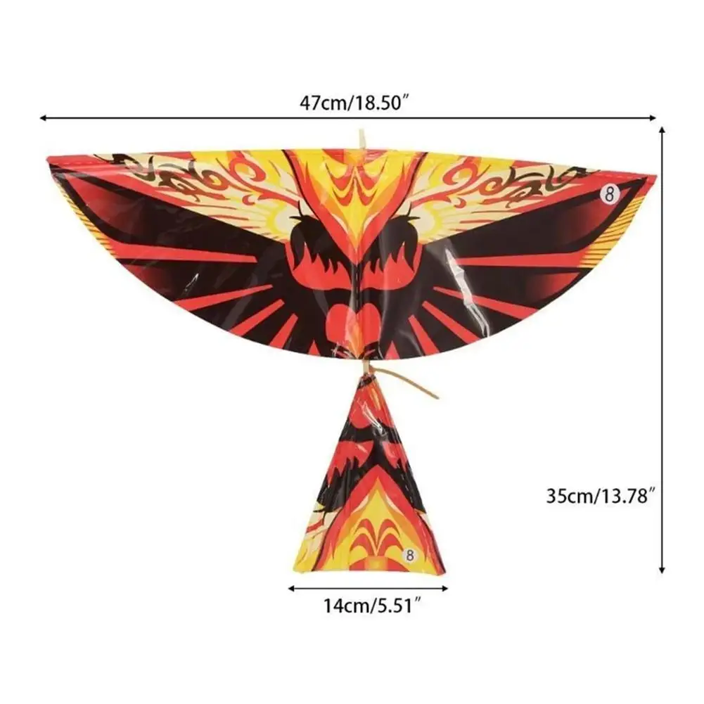 Elastyczna gumka Zasilane latające ptaki Latawiec Losowa zabawka dla dzieci Kreatywny rozwija Zabawne prezenty na świeżym powietrzu Kolor Umysł Sport D4T6
