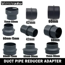 42/60/75/90mm aquecedor de carro duto redutor mangueira saída tubo conector aquecedor duto tubo junção conector para eberspacher webasto