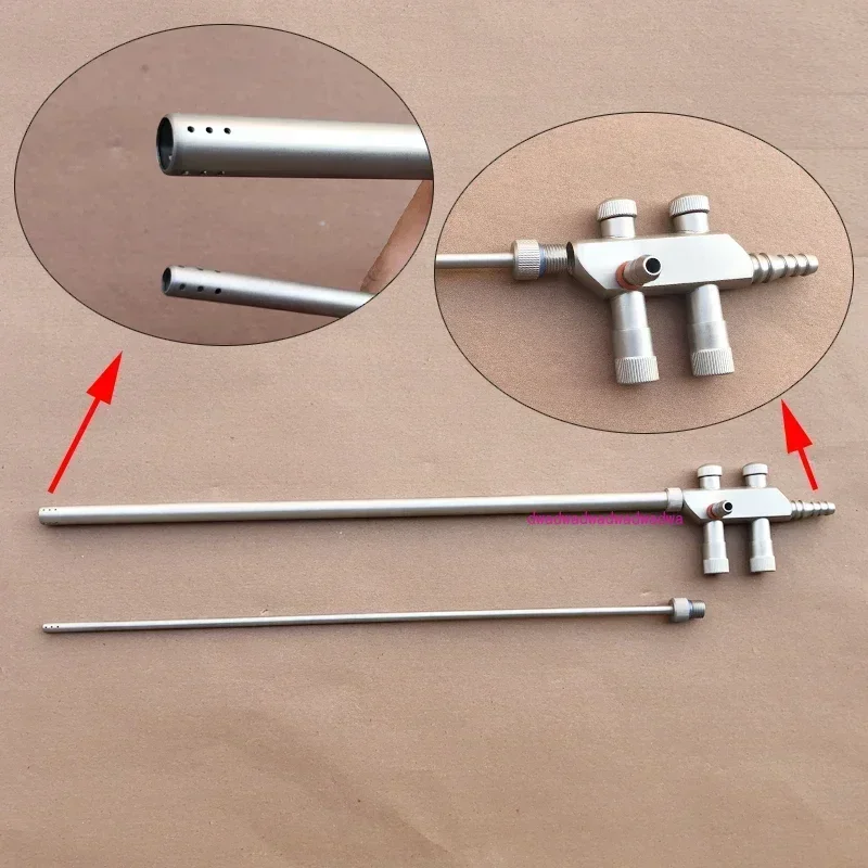 

Laparoscopic stainless steel Suction and irrigation set with springs type