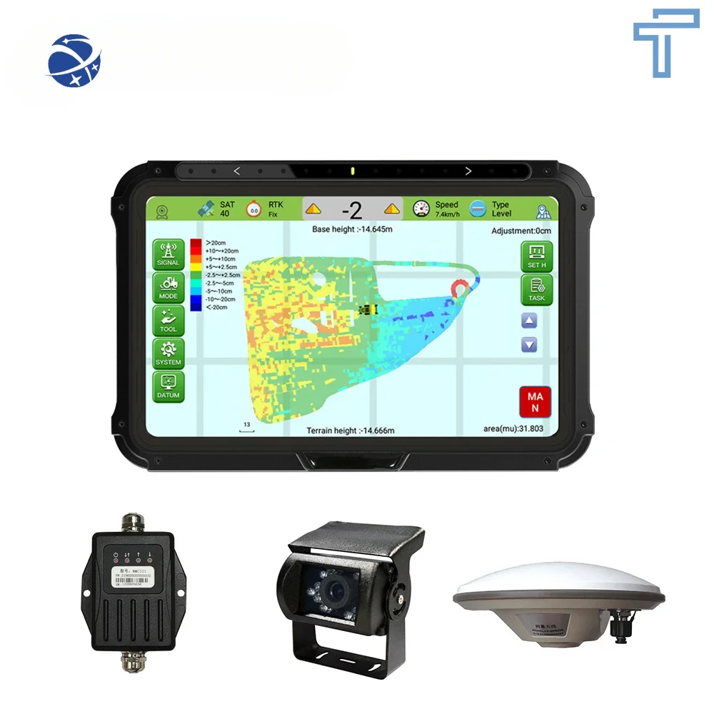 JYL20 Tractor Visualization GPS GNSS Land Leveling System Agricultural Farm Work