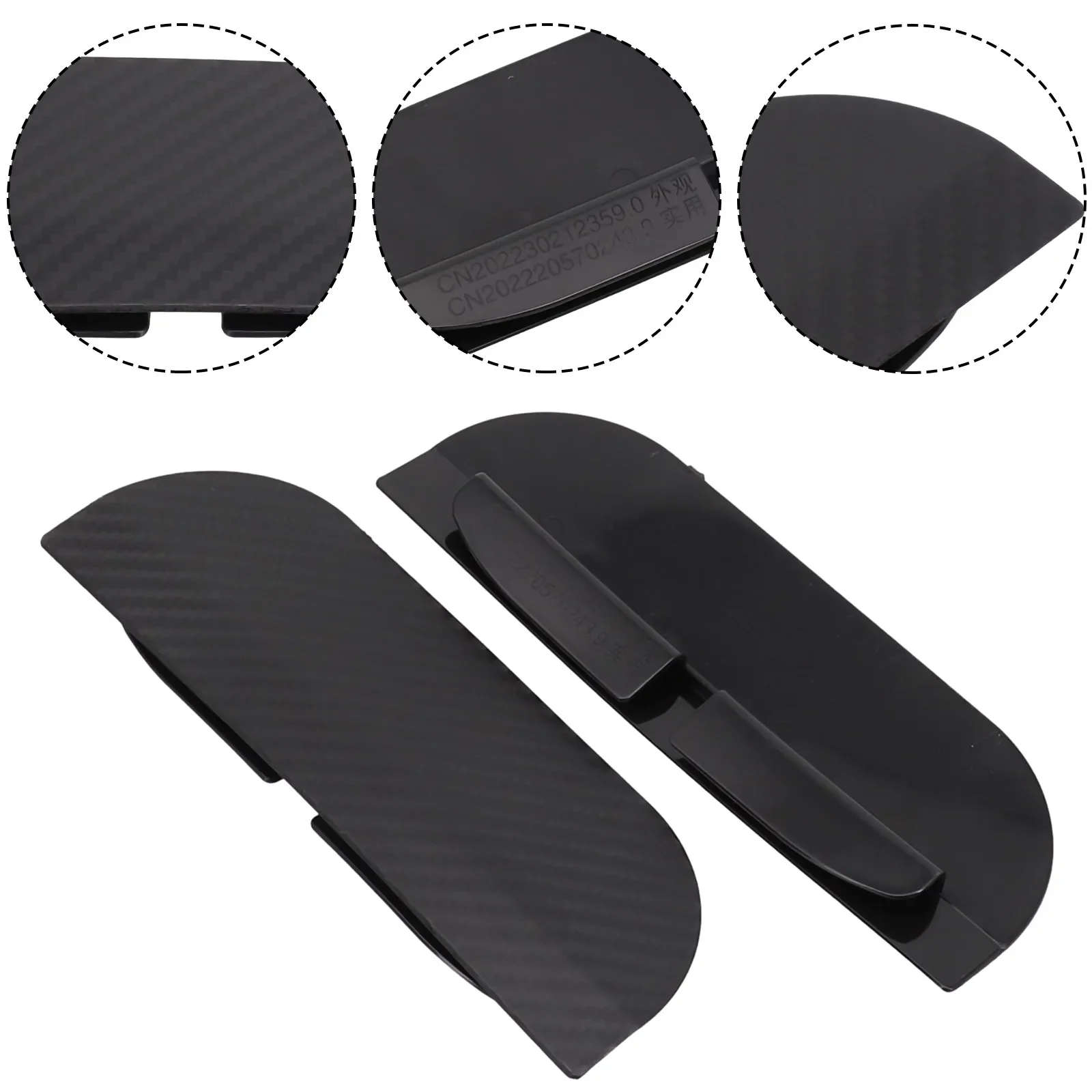 

High Quality Rain Eyebrow Car & Truck Parts Simple Design Replacement About 27g Black Easy To Install Easy To Use