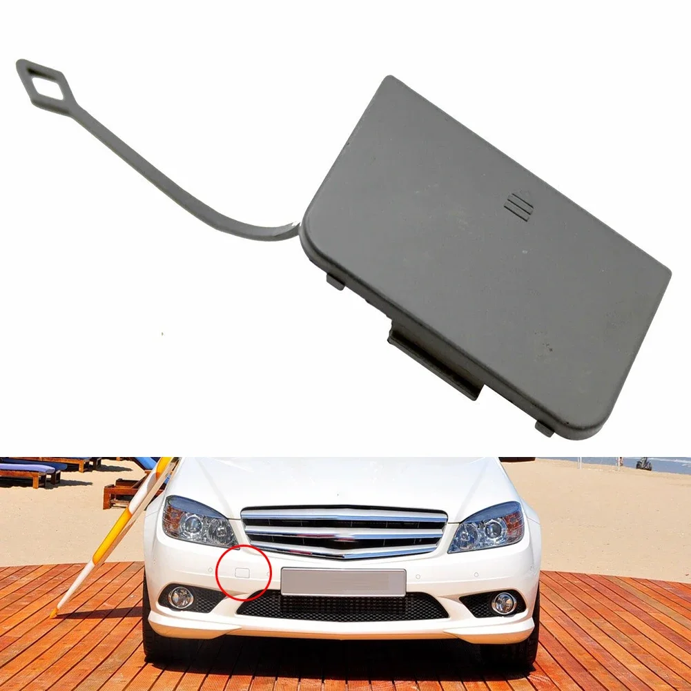 High Quality Tow Hook Cover Cap Front Bumper Replacement ABS Plastic Accessories For Mercedes-Benz C-class W204