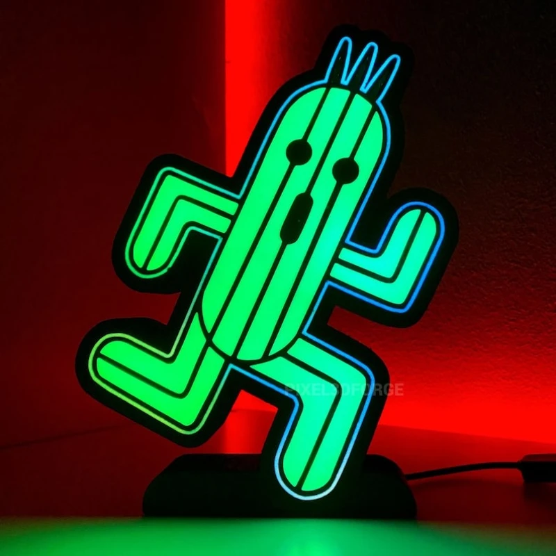 

Custom 3D Print Lightbox LED Lightbox Wall Decor for Game Room Bedroom Hanging Art Kids Nightlight Personalized Print Gift Light