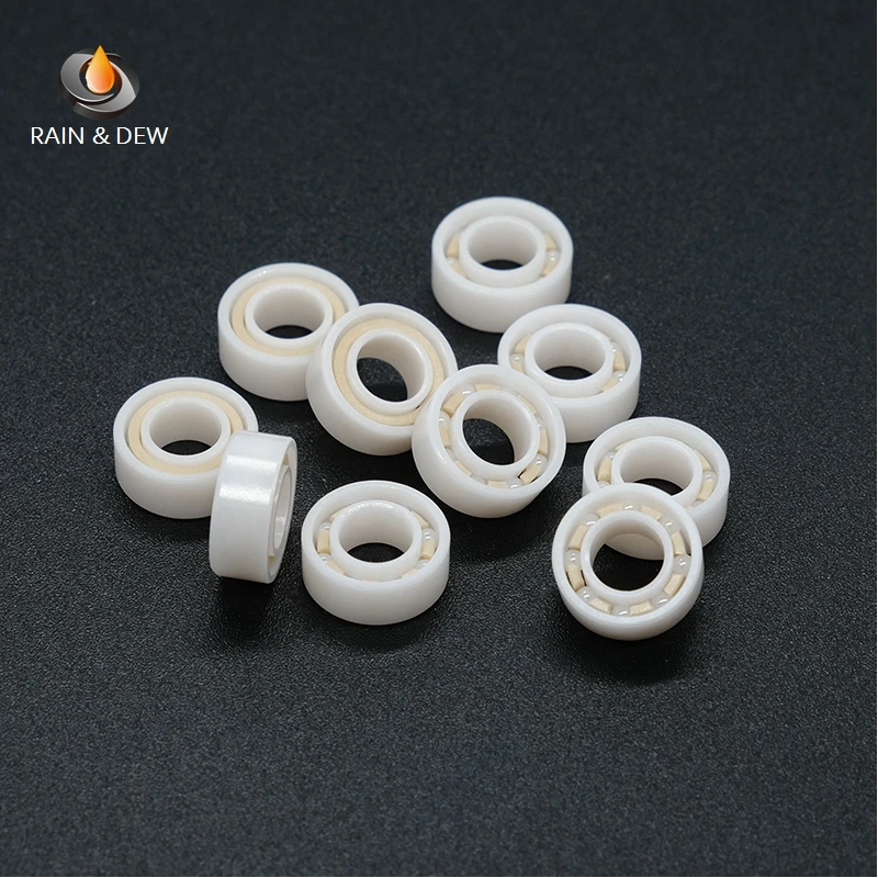 5PCS MR105CE 5X10X4mm Full Ceramic Bearing ABEC-9 Zirconia Bearing for Fishing Reel