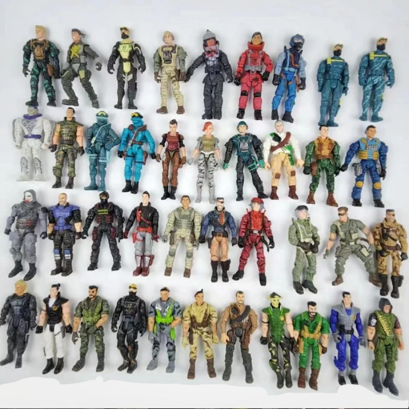 

Genuine Lanard Soldier Special Forces 3.75-inch 1/18 Joint Movable Figure Action Figures Action Figures Model Toys