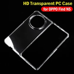 HD Transparent Funda for OPPO Find N5 Case Ultra Thin Clear Shockproof Cover Capa for OPPO Find N5 Protection Case
