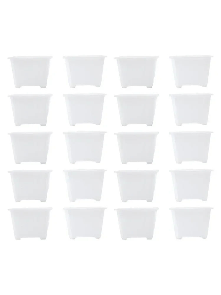 Outdoor Gardening 20 Pieces Outdoor Plant Pot Compact Design Flower Pot Compact Gardening Pots Optimal Drainage And Aeration