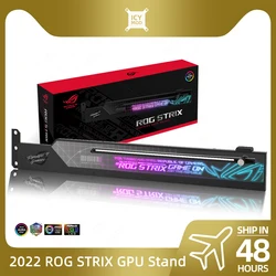 2022 New Arrival ASUS GPU Bracket  ROG STRIX For RTX4090 VGA Stand Graphics Card Holder 3D Effect NVIDIA PC Gaming MOD AURA SYNC