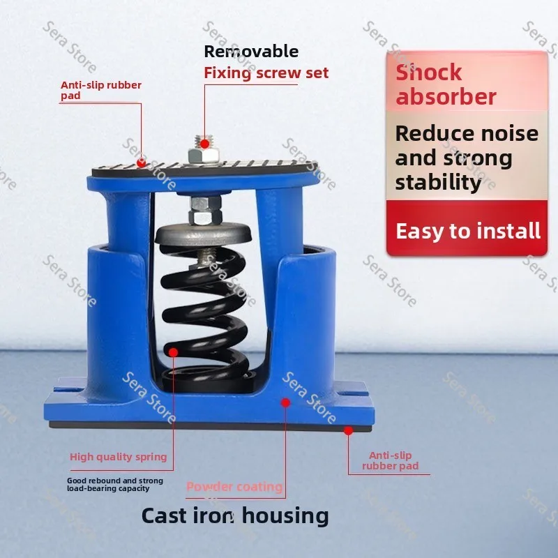 Adjustable Type Spring Shock Absorber Industrial Damping Accessory for Fan And Seat - Factory Outlet Direct Sale