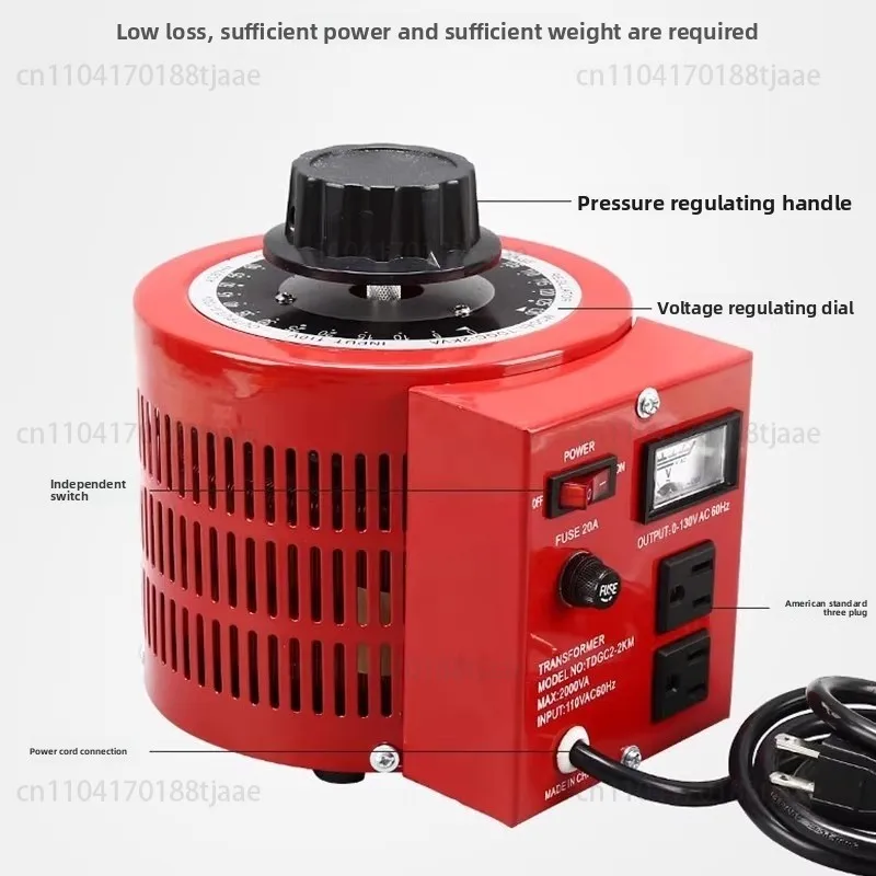 transformateur-a-balais-de-carbone-monophase-reglable-110v-0-130v-05kva-1kva-alimentation-regulee-en-tension-ac