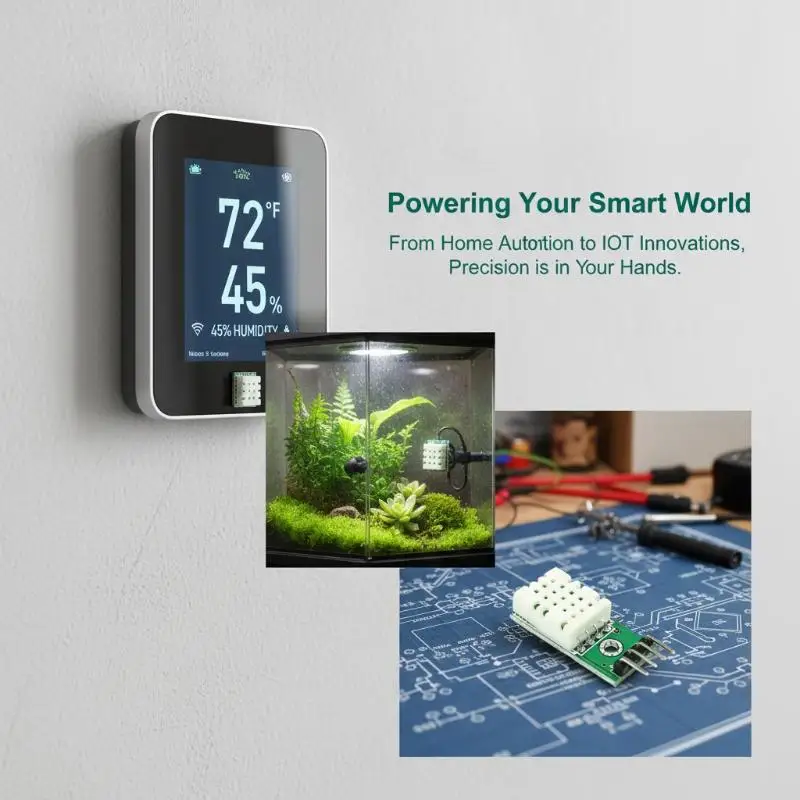 [C] SHTC3 High Precision Digital Temperature Humidity Sensor Measurement Module I2C Communication Is Better Than AM2302 DHT22