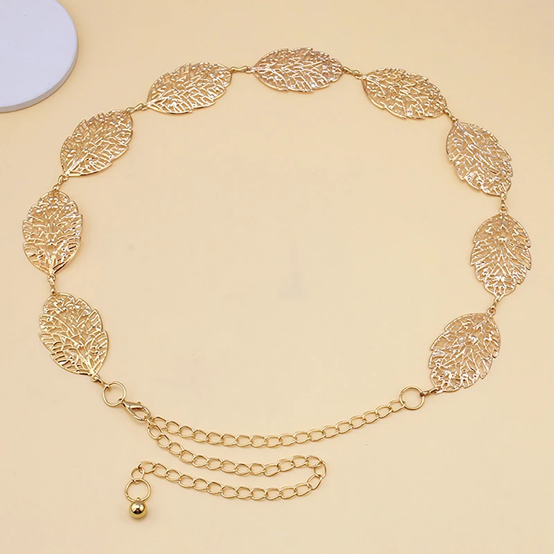 Hot Retro Versatile Ethnic Style Metal Bohemian Waist Chain Belt For Women Fashion Sweater Chain Waist Seal Body Accessories