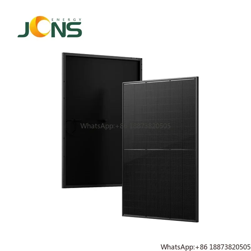 

all black half cell solar panel 400w 405w 108cells 410w mono solar panels