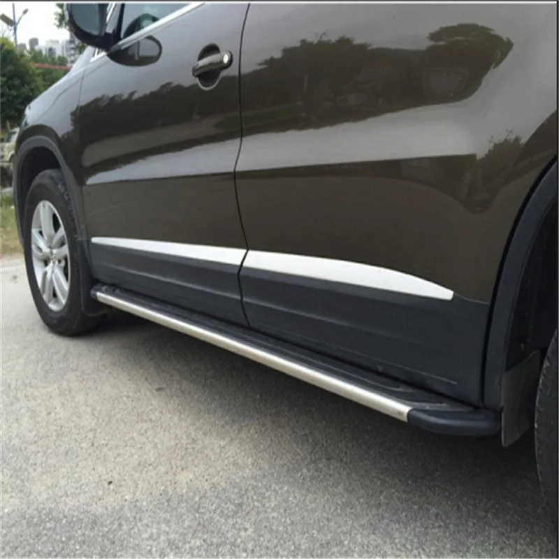 

body side moldings side door decoration 304 Stainless steel For 2010-2016 for VW for Volkswagen TIGUAN