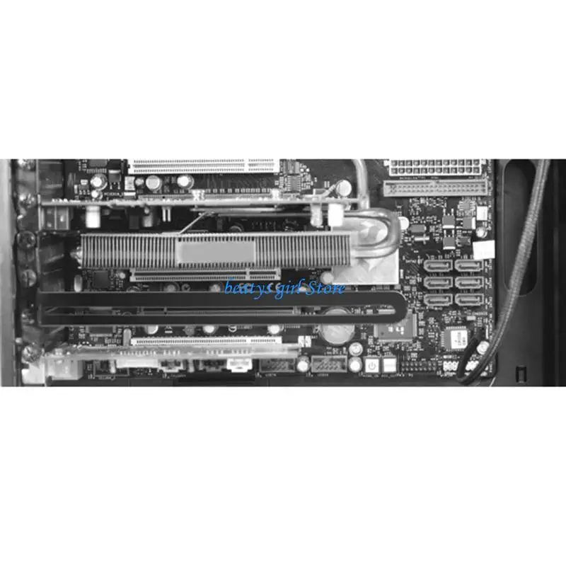 C7AB For PCI Side-Blown Graphics Card Cooling Fan Mount Bracket Holder Universal