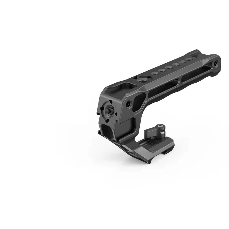 Universal Top Handle CNC Aluminum + Non-Slip Silicone Sturdy Camera Holder for SLR Mirrorless Shooting