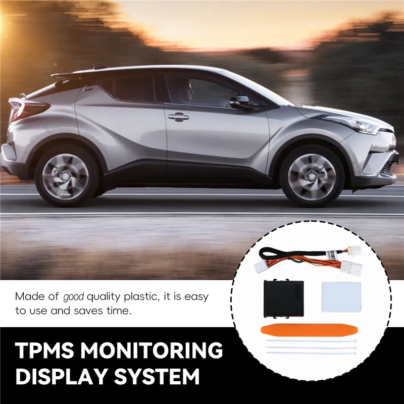 كفاءة لتويوتا كورولا كروس 2020-2022 سيارة TPMS مراقبة ضغط الإطارات نظام عرض مراقبة ضغط الإطارات الأمن آل