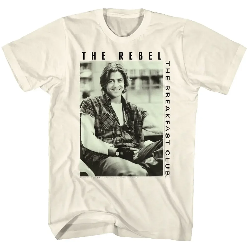 The Breakfast Club Movie  Rebel John Bender Photo Men's T ShirtAnime printing Y2K