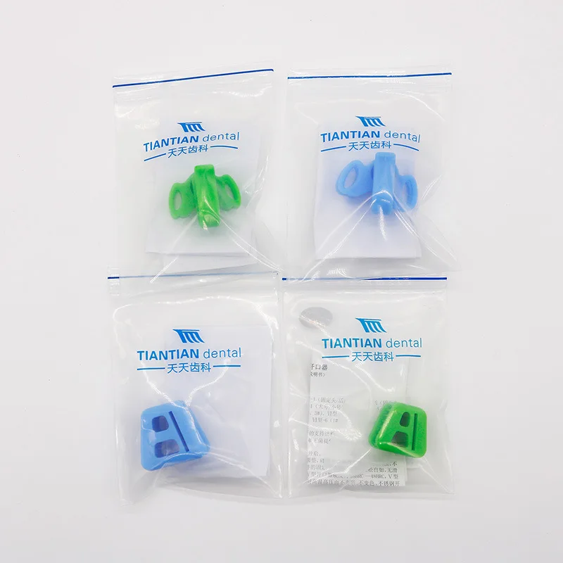 Bite Pad Silicone Bite Block Oral Support Pad Extraction Opener Adult Children with Hook