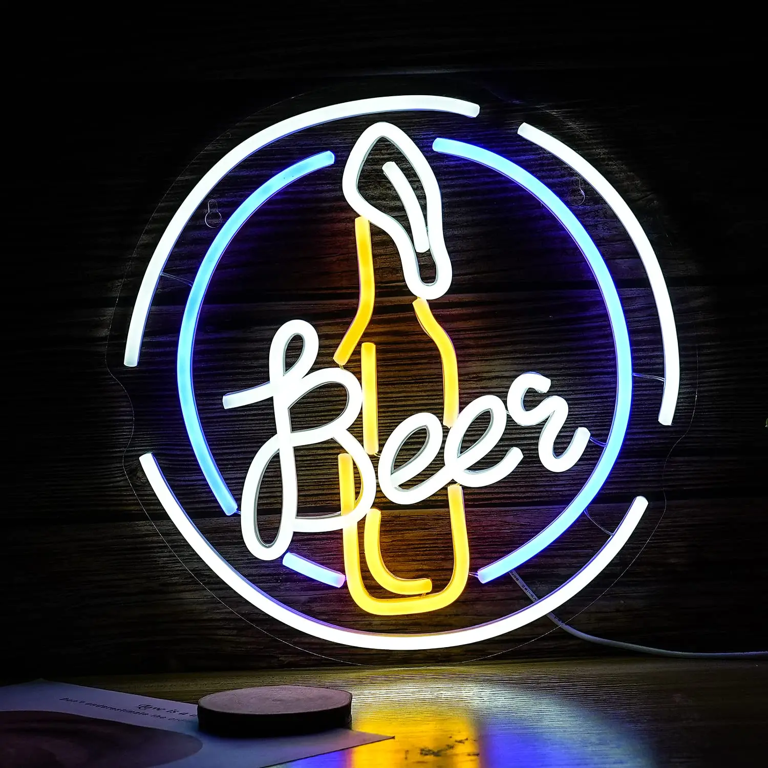 

Beer Led Neon Sign Shop Bar Restaurant Hotel Decorative Light Neon Bedroom Wall Kitchen Personalized Decor Night Light USB