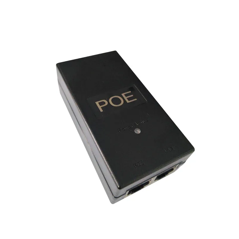 24 v1a e 48V 1A Desktop POE Switch POE extender POE Power Injector Ethernet Adapter sorveglianza per l'alimentazione della telecamera IP
