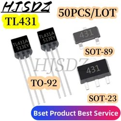 50PCS/LOT TL431 TO92 TL431A TO-92 431 TL431 SOT-89 SOT-23 new voltage regulator IC