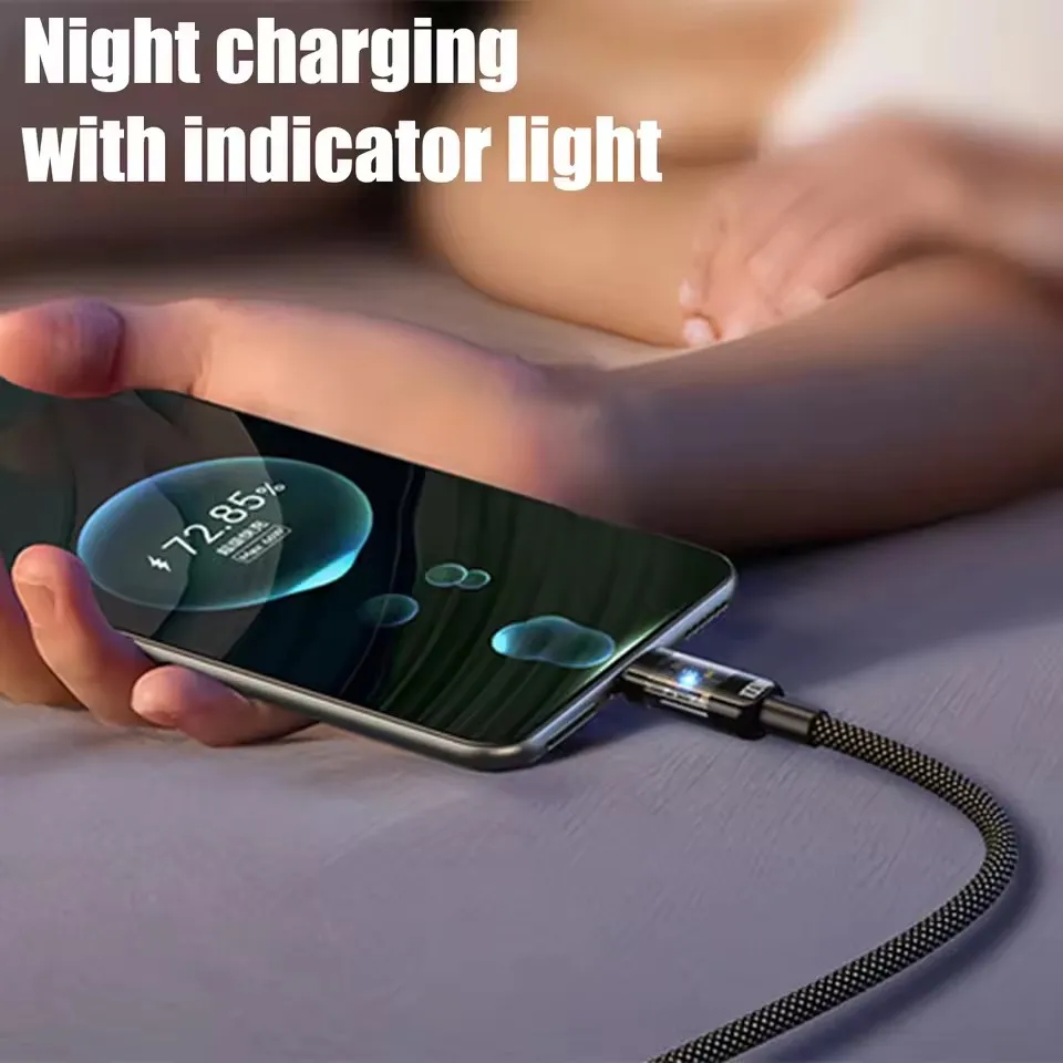 240W 나일론 USB 타입 C 초고속 충전 케이블 삼성 샤오미 화웨이 아너 LED 디지털 디스플레이 USB C 충전기 데이터 케이블 크기 비교